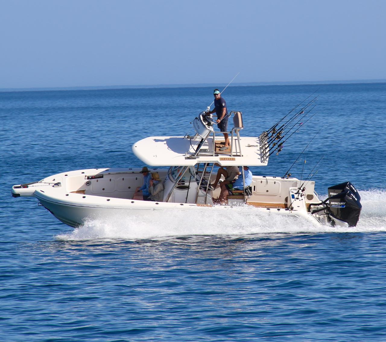 Shared - REEF - full day charter onboard our 25ft Contender or 30ft Fury vessel - not confirmed.  Minimum numbers required.