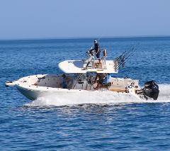 Shared - REEF - full day charter onboard our 25ft Contender or 30ft Fury vessel - not confirmed.  Minimum numbers required.