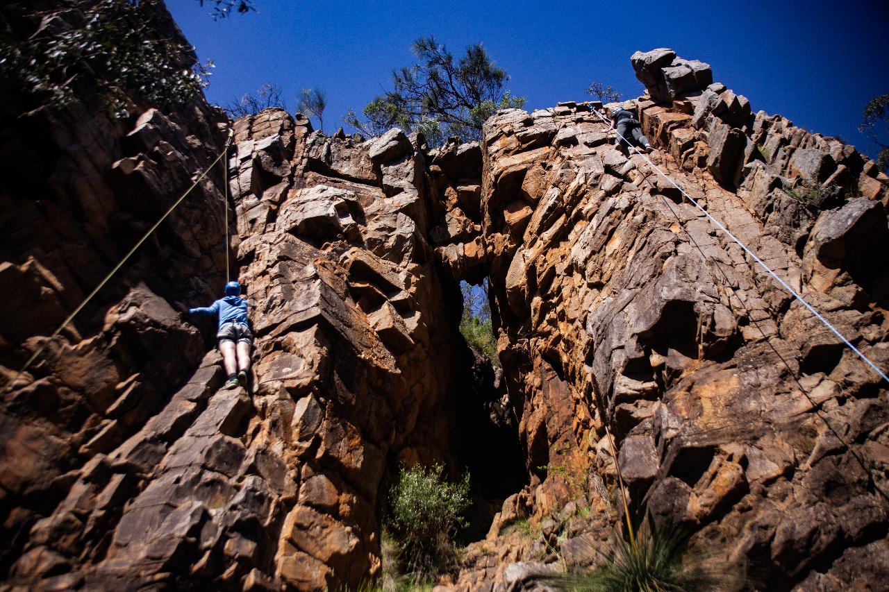 Full Day Rock Climbing and Abseiling Adventure