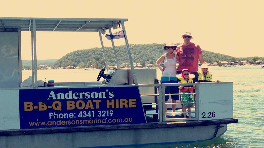 BBQ Boat Hire 1 to 3 hours Andersons Boatshed Reservations