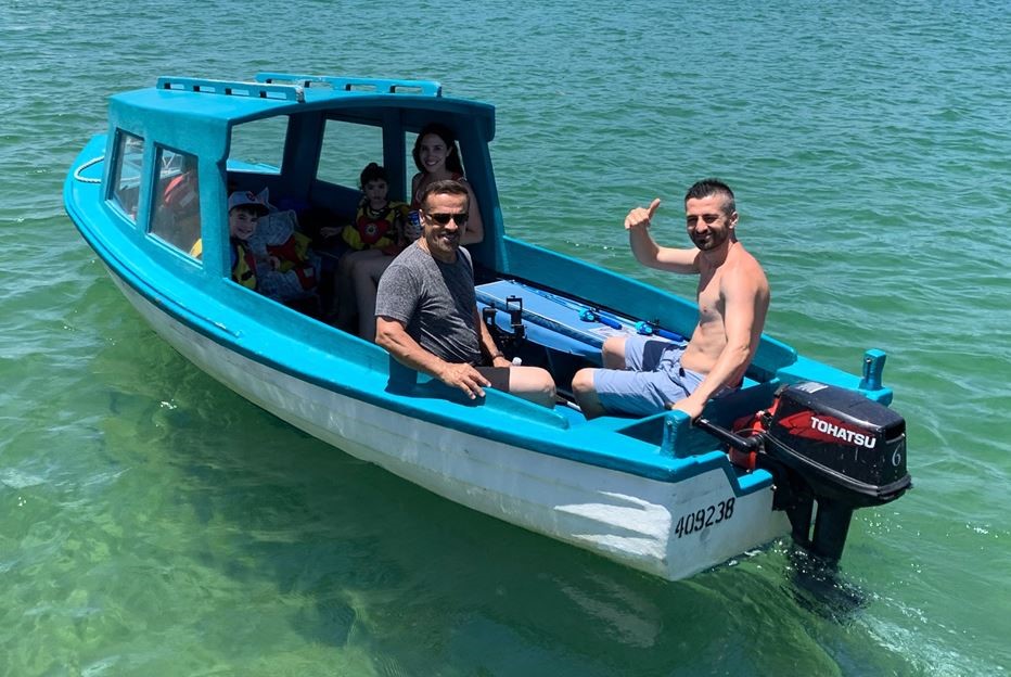 16ft Half Cabin Boat Hire