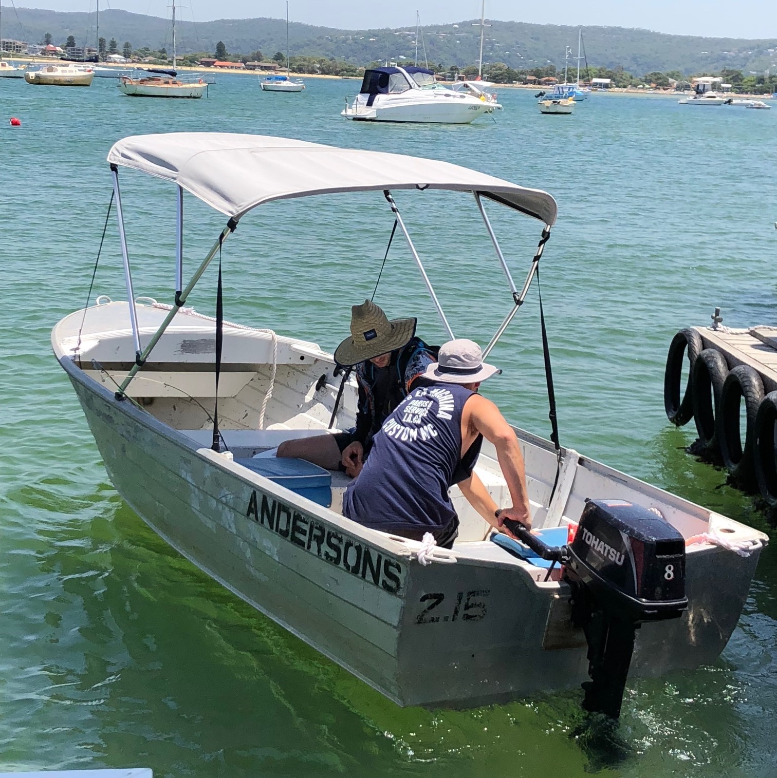 14ft Aluminium Boat Hire