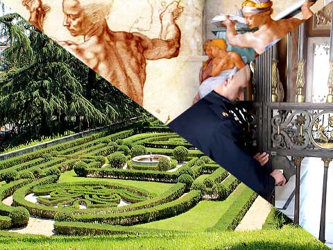 Private Secluded Vatican Gardens and Sistine Chapel Tour