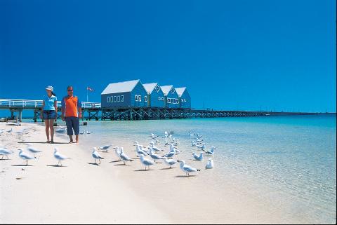 Busselton Jetty Including Train Ride and Underwater Observatory Tour