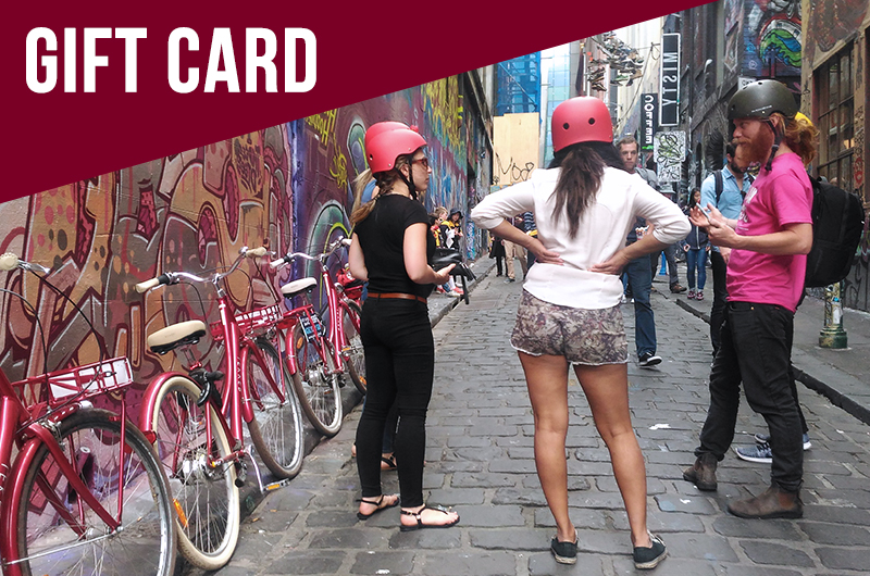 Classic Melbourne City Bike Tour - Gift Card                     