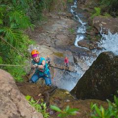 EXTREME ANTELOPE WATERFALL RAPPEL - 1/2 DAY