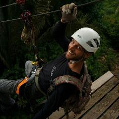 NIGHT ZIP-LINING WITH A JUNGLE NIGHT HIKE - 2.5 HOURS