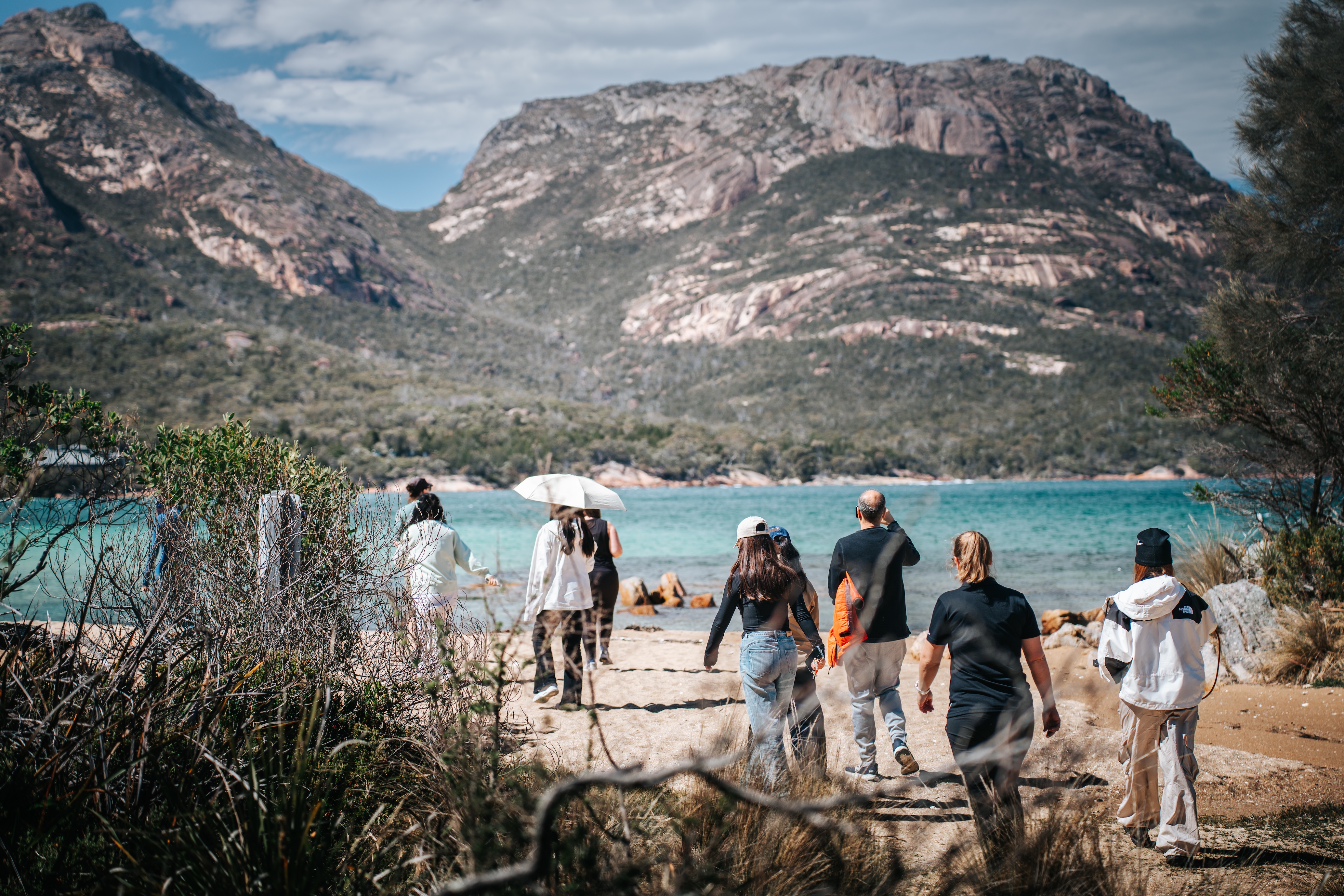 A Day At Wineglass Bay - Launceston to Hobart