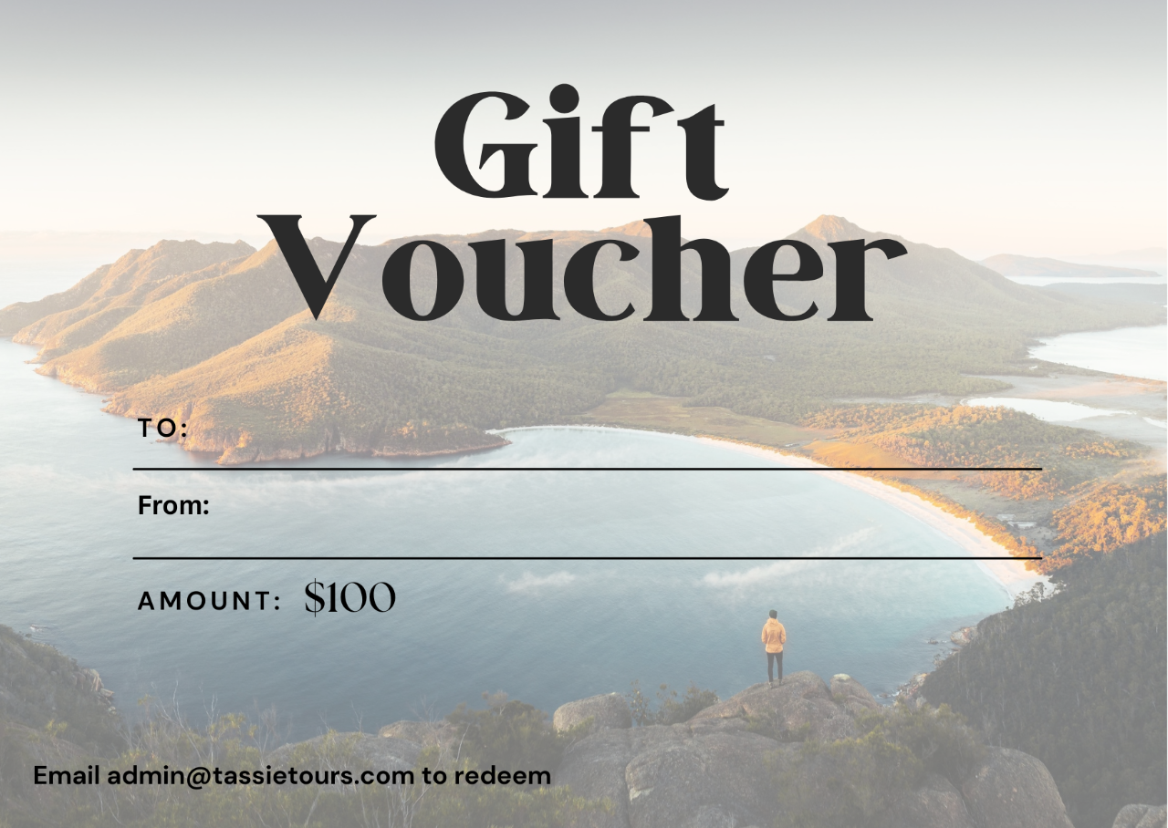 Tassie Tours $100 Gift Card