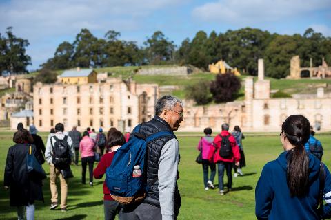 Port Arthur Shuttle and Tasman Sights Tasmania Australia