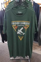 Friday Harbor Seaplanes T-shirt - Green