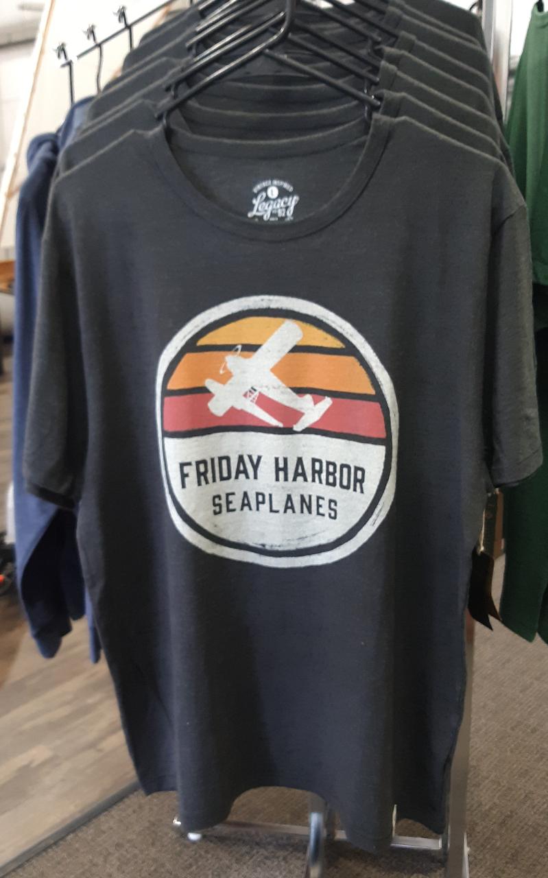 Friday Harbor Seaplanes T-shirt - Charcoal