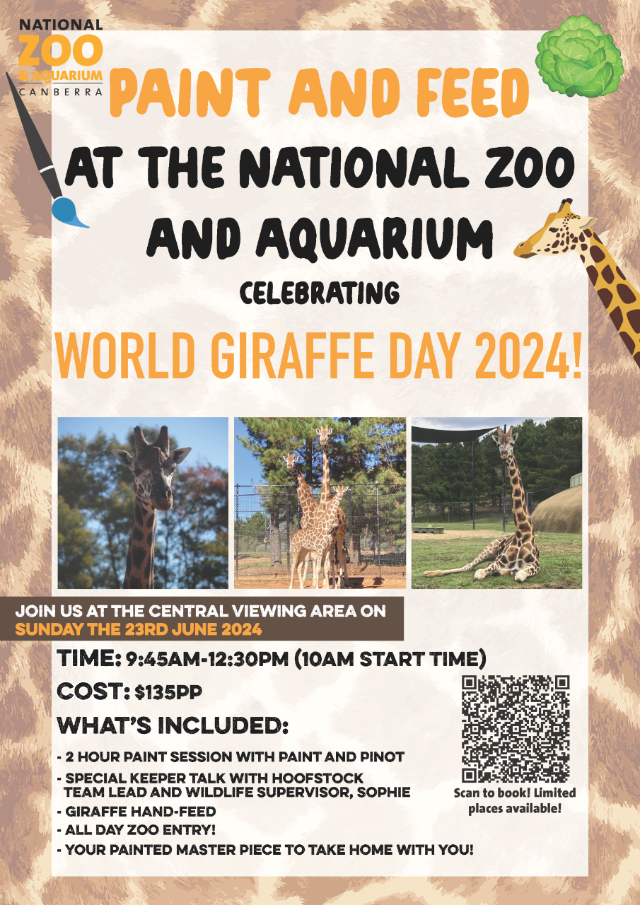 World Giraffe Day - Paint and Feed!