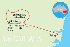 Wildlife Tours Australia: 1 Day Blue Mountains Sunset Tour - Sydney