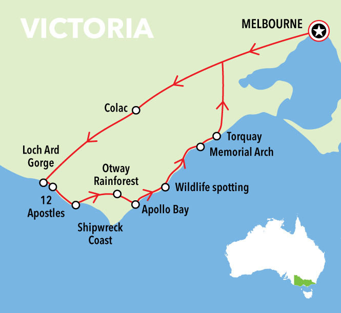 Eco-conscious Great Ocean Road Tour (Reverse) | 12 Apostles Shipwreck coast Without The Crowds