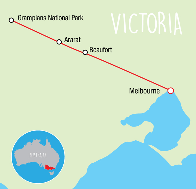 Wildlife Tours Australia: 1 Day Grampians National Park + Kangaroos