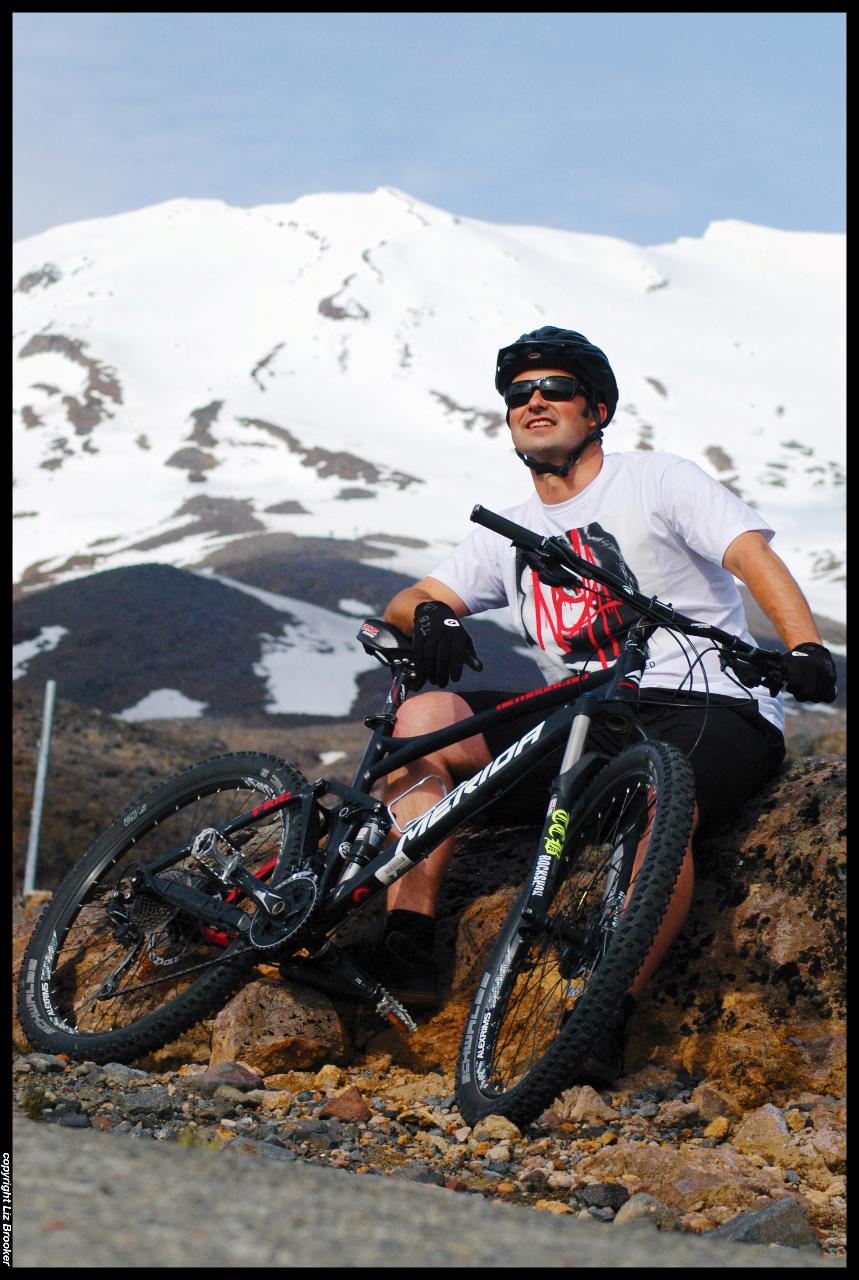 Top of the Ohakune Mountain Road Bike Shuttle