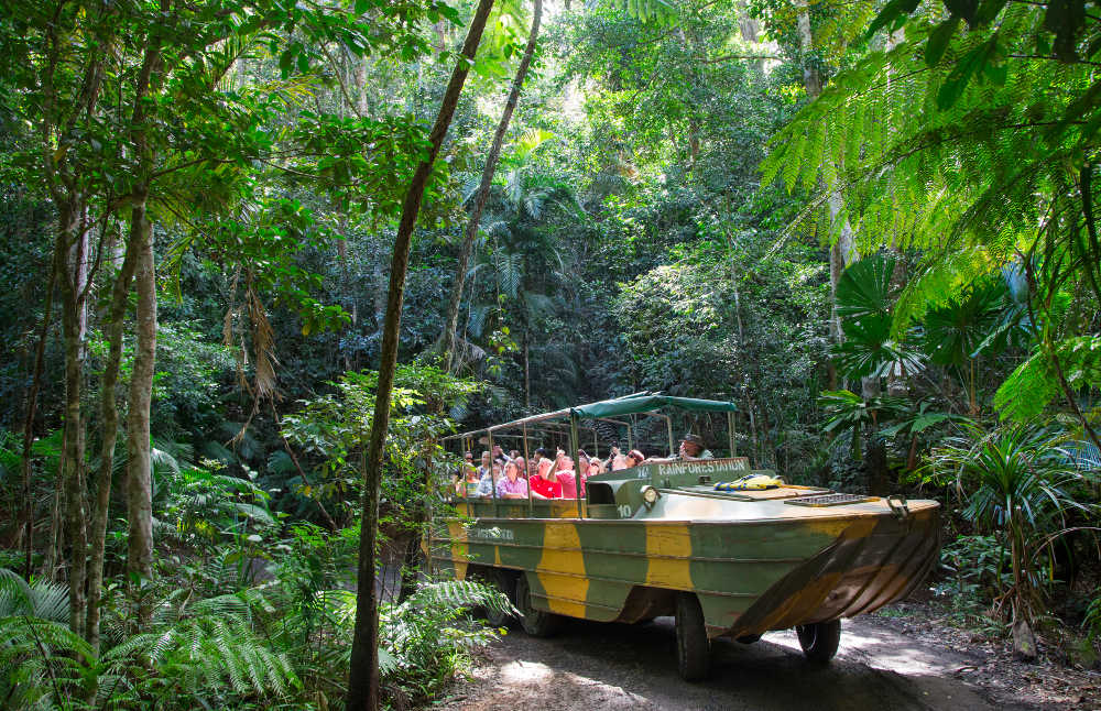 Visit Kuranda Optional Extra - Rainforest Station (including Army Duck and Zoo)