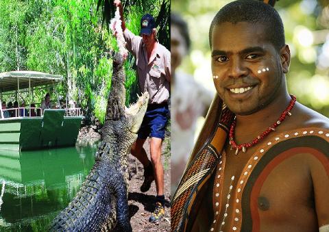 GTS: Full Day Tjapukai and Hartley's Crocodile Adventures Combined