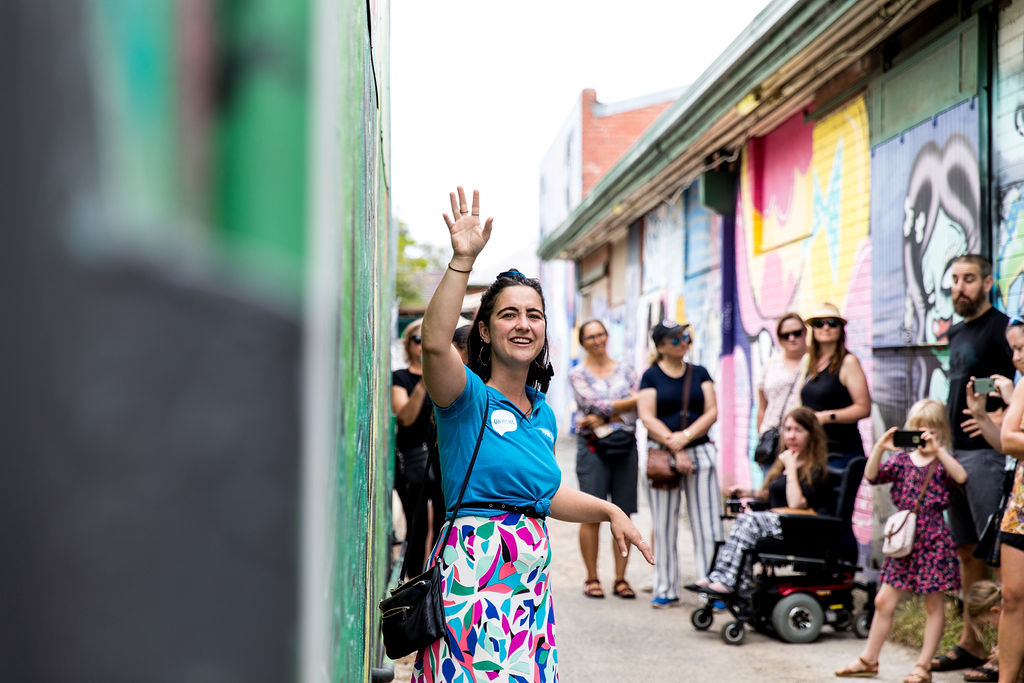 East Vic Park Street Art Walking Tour including coffee