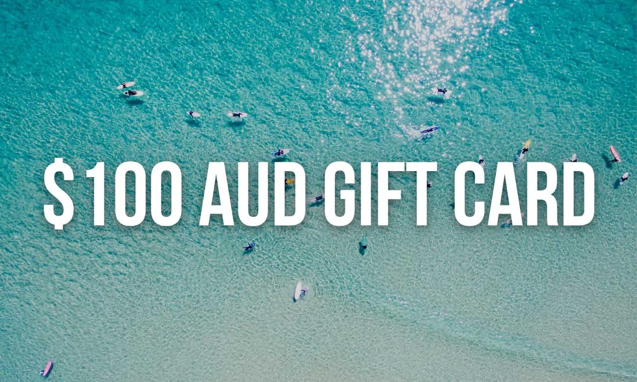 Gift Card - $100 AUD 