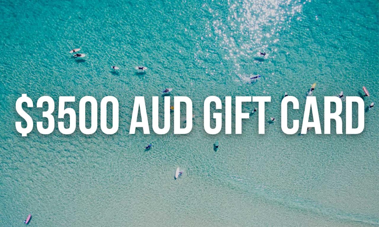 Gift Card - $3500 AUD 