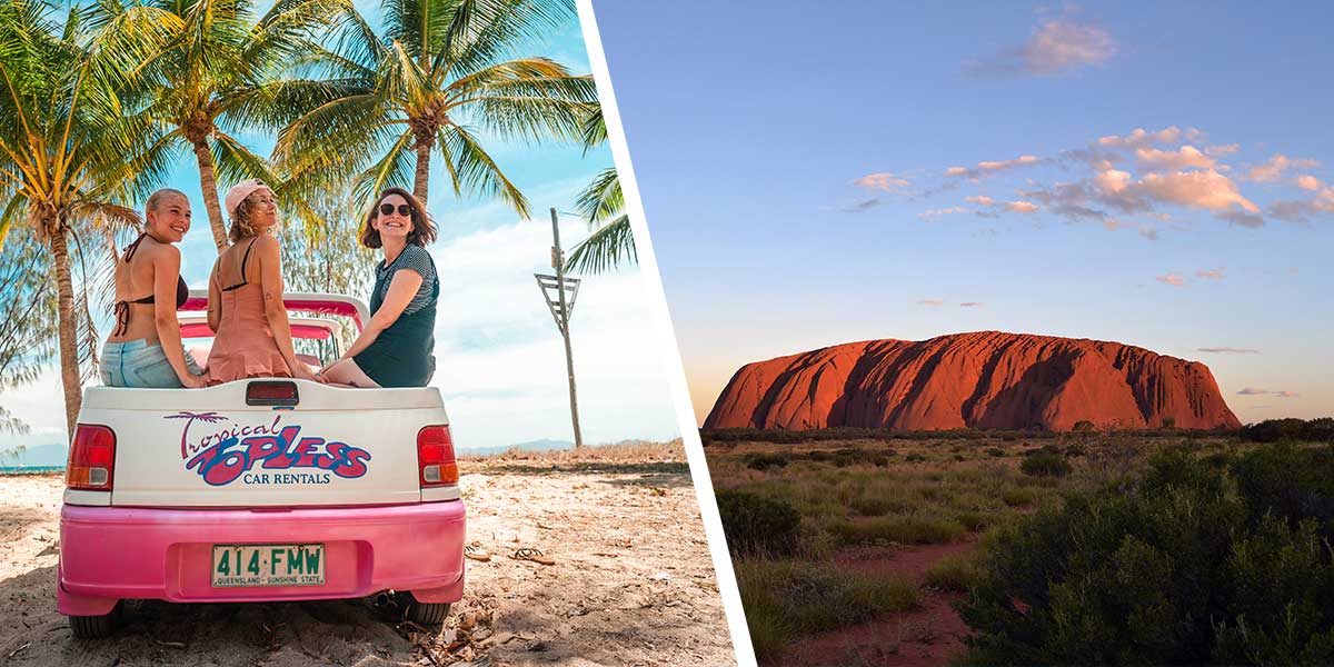 East Coast Explorer 6 Week + Red Centre Combo