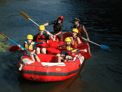 Foaming Fury Family Rafting
