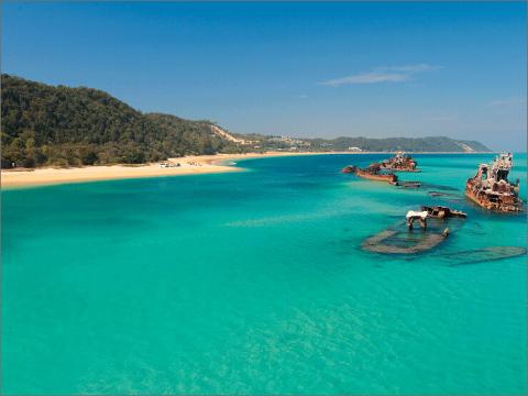 Moreton Island Get Wrecked 1-Day Tour