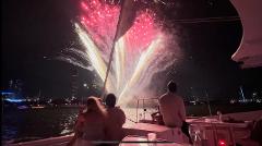 New year's Eve (midnight) 4 hour Private Charter on 'Island Time' (BRAND NEW VESSEL - up to 38 guests)