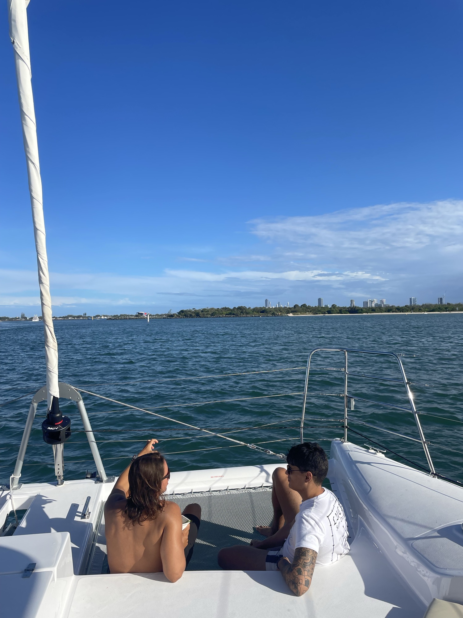 Gold Coast: Private Catamaran & Island Lunch