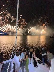 New year's Eve (midnight) 4 hour Private Charter on Deluxe Vessel 'Oceans' (up to 26 guests)