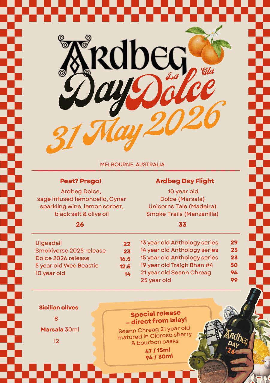 Ardbeg Day 2026: La Dolce Vita at the Peat-zzeria