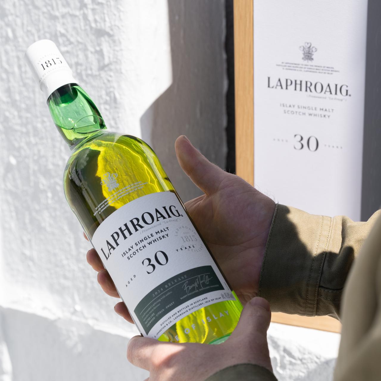 Laphroaig in the modern era, with Kevin Griffin and a few "old bottles"