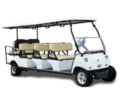AMI Street Legal 8 Passenger Golf Cart - Hourly