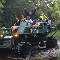 Surf & Turf Special! Peace River Swamp Buggy Ride & Airboat Ride