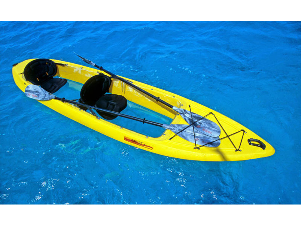 2-Person Clear-Bottom Kayak