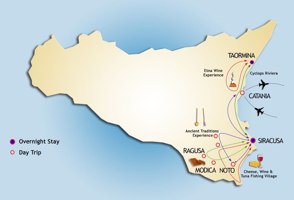 Magic Eastern Sicily Tour - 10 days