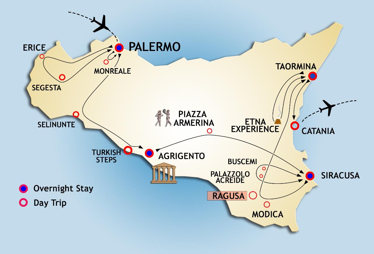 The Peoples of Sicily - 11 days