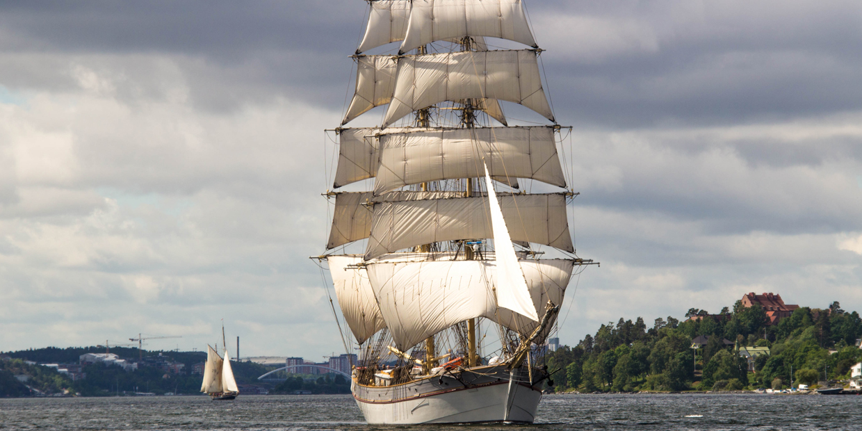 Lunchkryssning Stockholm/Sail cruise with lunch. 3, 4 o 5 aug kl 10-14
