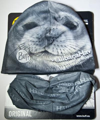 Original Buff® och mössa med sälmotiv