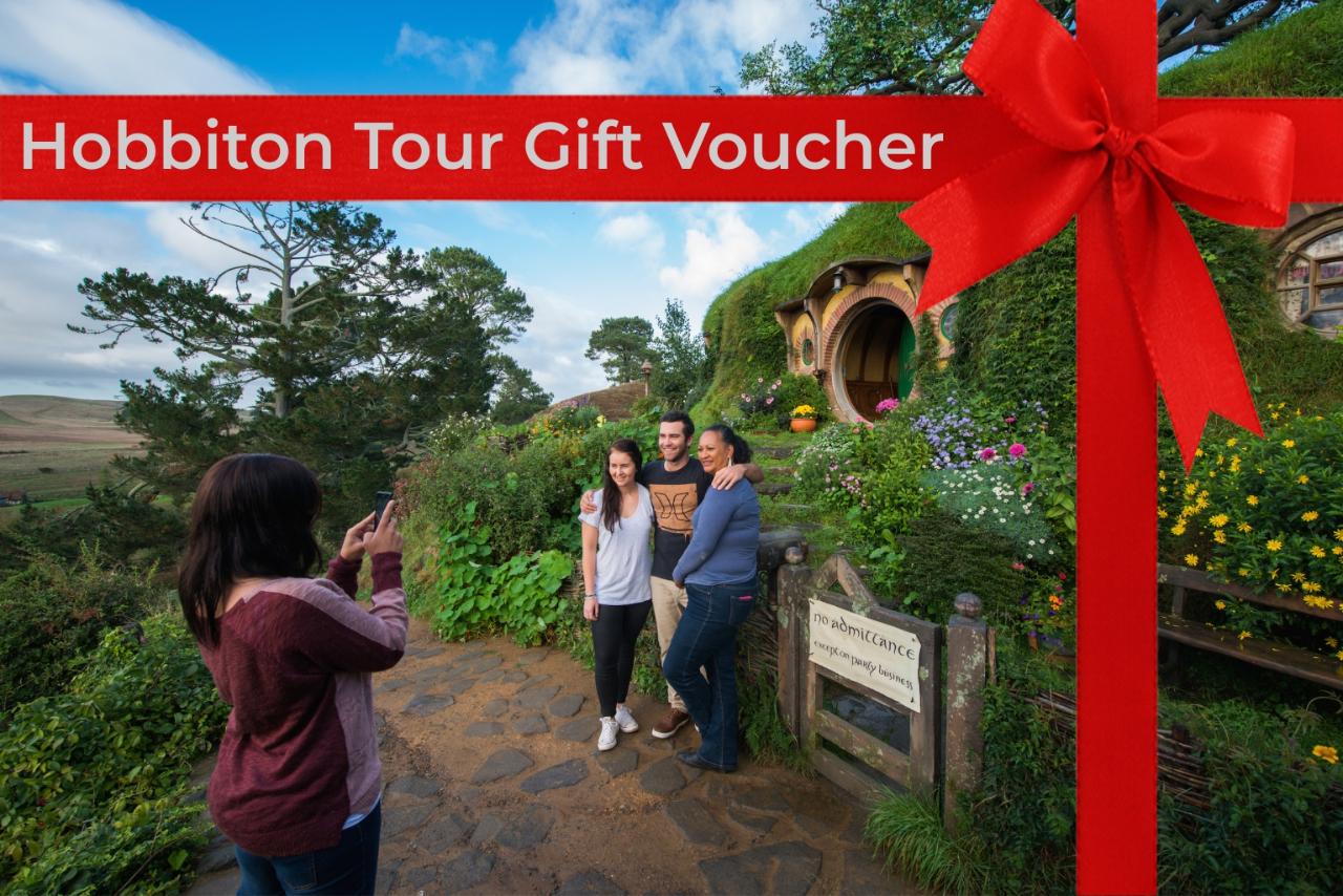 Gift Voucher for Hobbiton Kids Go Free Tour