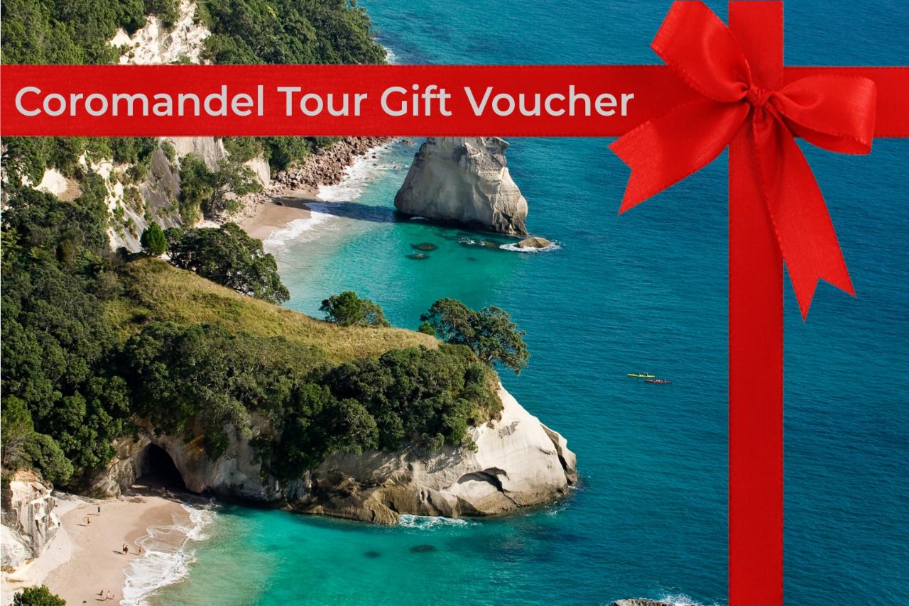 Gift Voucher for Coromandel Day Tour