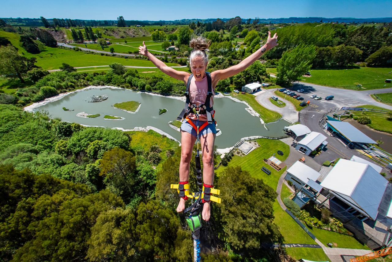 Rotorua Bungy Jump Velocity Valley Rotorua Reservations