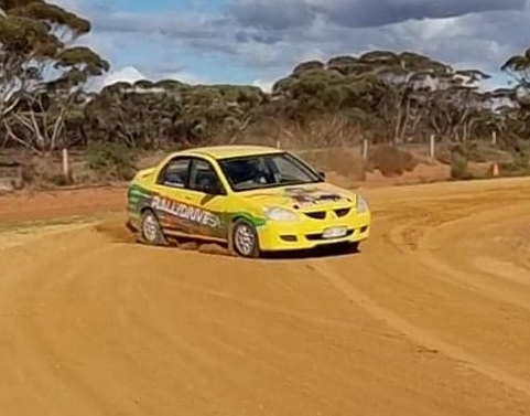 Kids drive Loveday licence 10 laps 