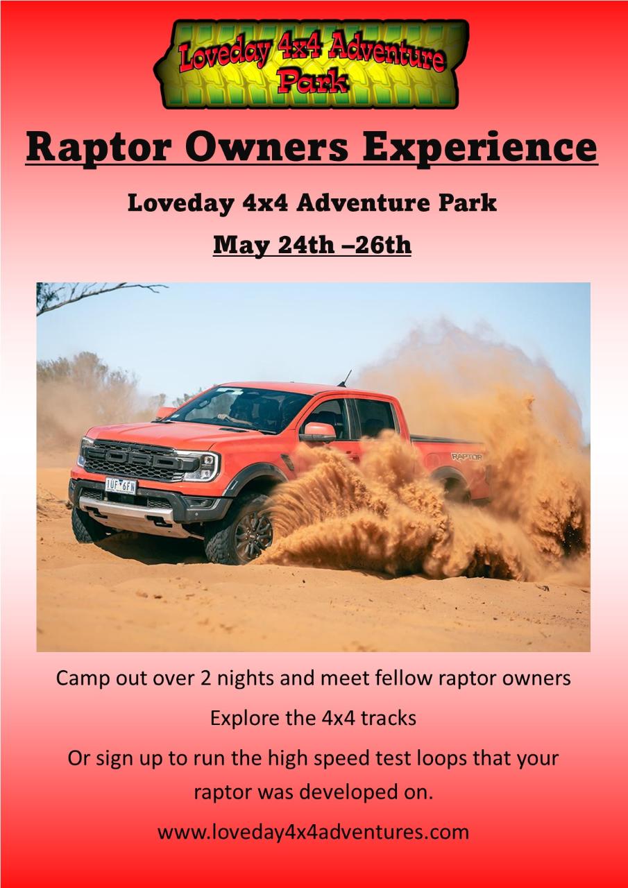 Raptor Owners Experience