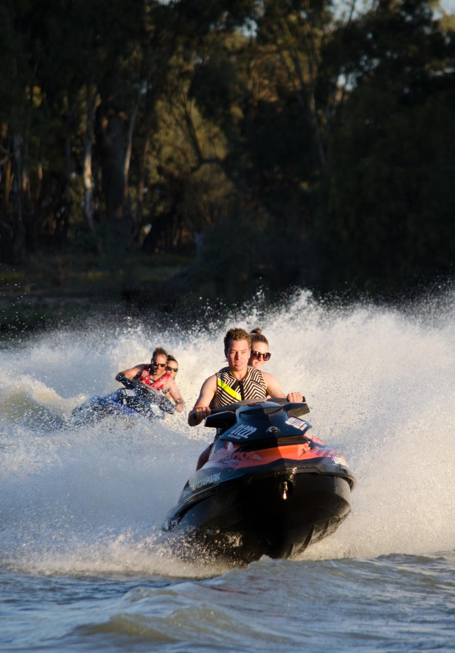 Jet Ski Tour - Loxton cruise
