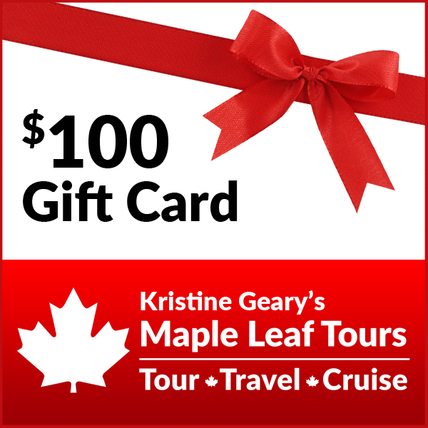 Maple Leaf Tours $100 Gift Card