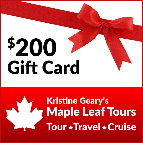 Maple Leaf Tours $200 Gift Card