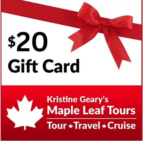 Maple Leaf Tours $20 Gift Card